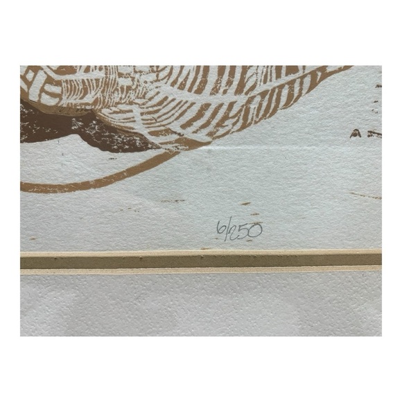 Framed & Matted Under Glass Numbered & Signed Print By Jung “Still Life 1” - Picture 4 of 6